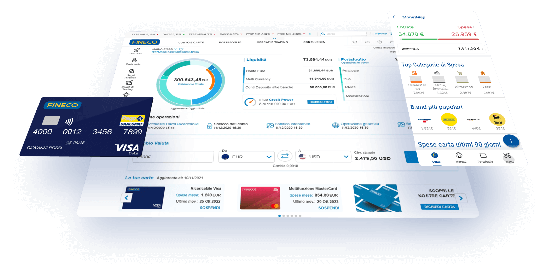 fineco dashboard
