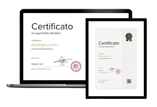 Certificato LEI PromoBulls